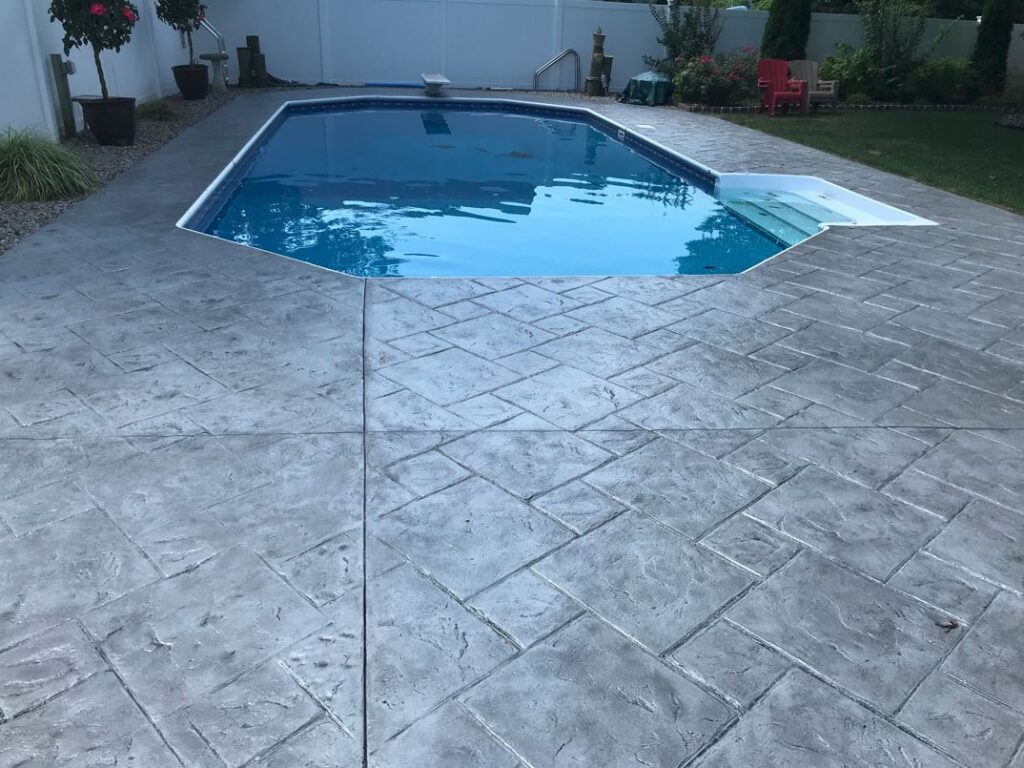 stamped concrete color new jersey