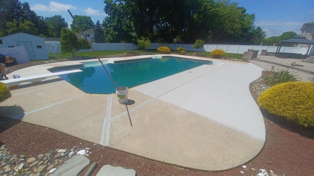 NJ Pool Deck Concrete Resurfacing