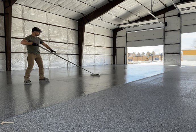 Maximizing Durability: The Ideal Time to Walk on Your New Polyaspartic Flake Floor in New Jersey