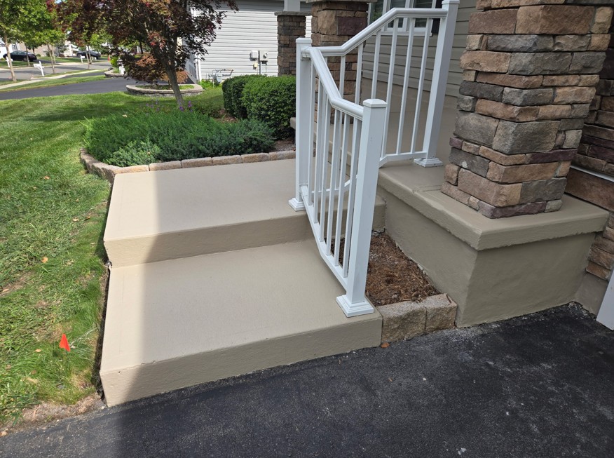 concrete resurfacing front porch little egg harbor