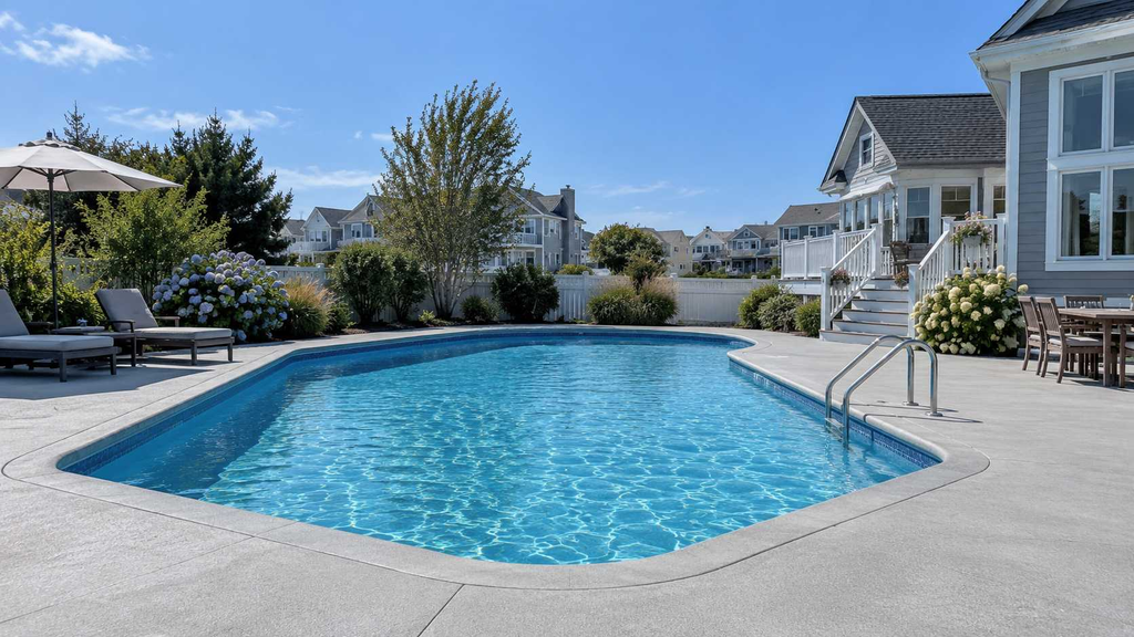 Kool Deck pool deck resurfacing in Ship Bottom NJ